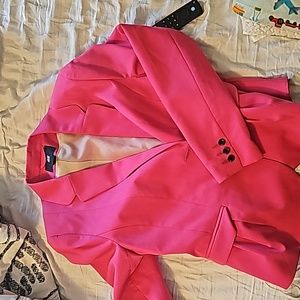 Pink H&M blazer jacket